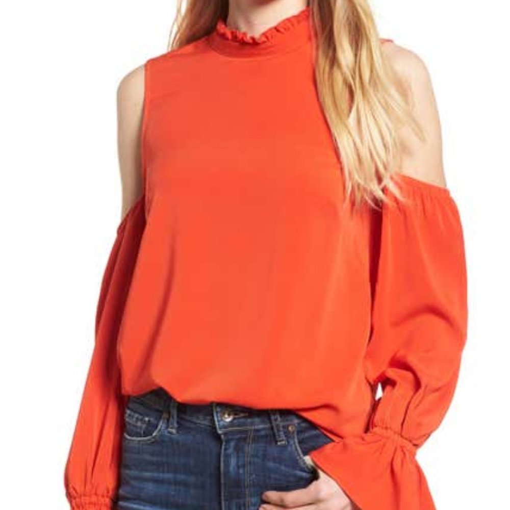 Bishop & Young Cold Shoulder Blouse
